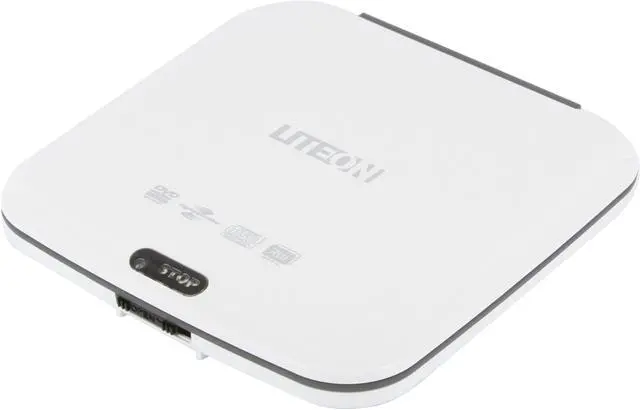 Main image of LITE-ON USB 2.0 8X External DVD Writer Model eTAU208-46 LightScribe Support