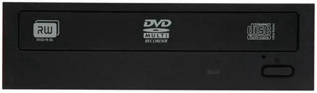 Alt view image 3 of 3 - LITE-ON 24x DVD Burner - Bulk 24X DVD+R 8X DVD+RW 12X DVD+R DL 24X DVD-R 6X DVD-RW 16X DVD-ROM 48X CD-R 32X CD-RW 48X CD-ROM Black SATA Model DH-24AAS