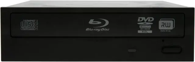 Alt view image 2 of 3 - LITE-ON Black 12X BD-R 2X BD-RE 16X DVD+R 12X DVD-RAM 8X BD-ROM SATA 12X Blu-ray Burner with Blu Ray 3D Feature IHBS112-04 - OEM