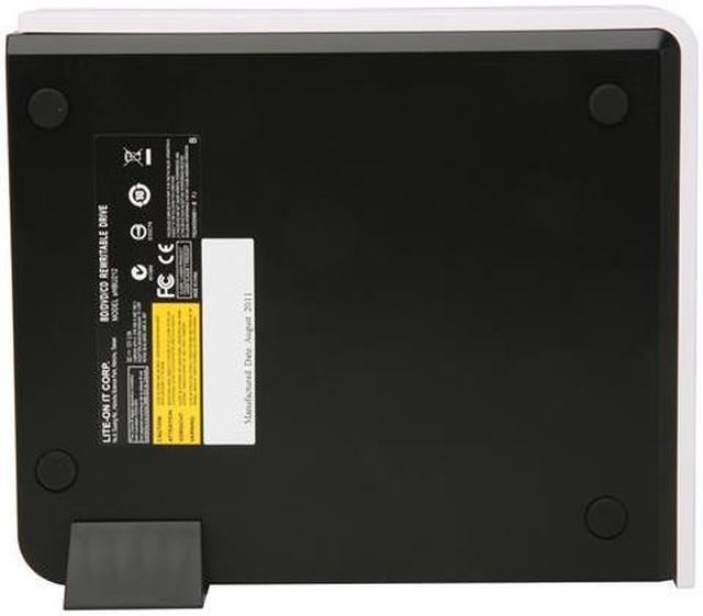 Alt view image 3 of 5 - LITE-ON USB 3.0 12X External Blu-ray Disc Writer Model eHBU212-08 LightScribe Support