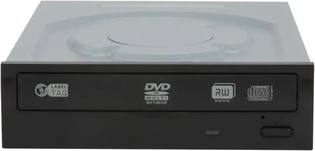 Alt view image 2 of 4 - LITE-ON Internal 24x DVD Burner with Label-tag Feature 24X DVD+R 8X DVD+RW 12X DVD+R DL 24X DVD-R 6X DVD-RW 16X DVD-ROM 48X CD-R 32X CD-RW 48X CD-ROM Black SATA Model ihas524-T06