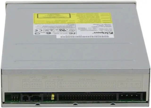 Alt view image 2 of 4 - AOpen CD Burner 52X CD-R 32X CD-RW 52X CD-ROM Gray IDE Model CRW-5232/ARR