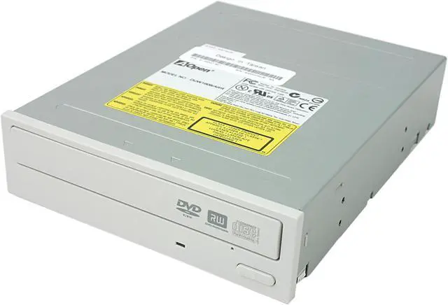Main image of AOpen DVD Burner 16X DVD+R 4X DVD+RW 2.4X DVD+R DL 8X DVD-R 4X DVD-RW 16X DVD-ROM 48X CD-R 32X CD-RW 48X CD-ROM Gray IDE Model DUW1608/ARR