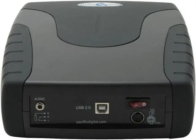 Alt view image 2 of 4 - Pacific Digital USB 2.0 External DVD Burner Model U-30274
