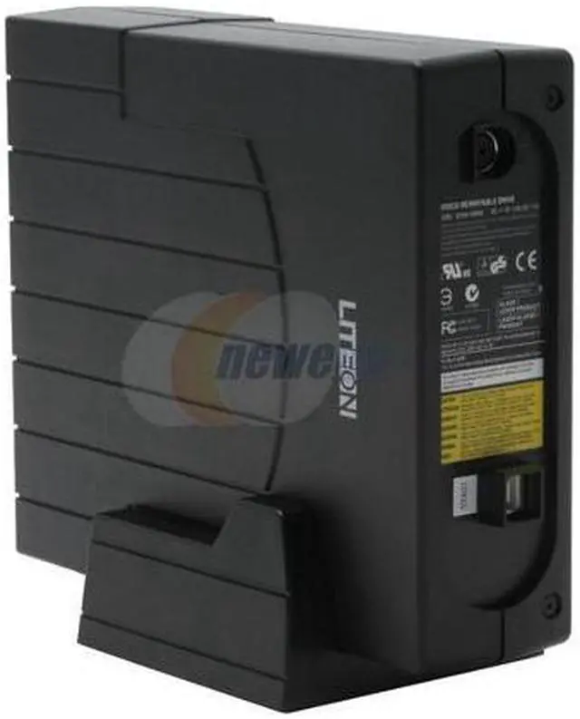 Alt view image 2 of 5 - LITE-ON USB 2.0 External DVD Burner Model SOHW-1693SX