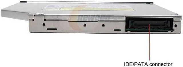 Alt view image 4 of 4 - Sony Optiarc 12.7mm Slim 8X DVD±R Burner 8X DVD+R 8X DVD+RW 4X DVD+R DL 8X DVD-R 6X DVD-RW 8X DVD-ROM 24X CD-R 24X CD-RW 24X CD-ROM Black E-IDE(ATAPI) Model AD-7590A-01 - OEM