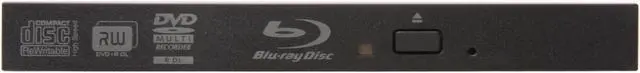 Alt view image 2 of 3 - Sony Optiarc Black 2X BD-ROM 8X DVD-ROM 16X CD-ROM SATA Slim Internal 2X Blu-ray Combo Drive Model BC-5500S - OEM