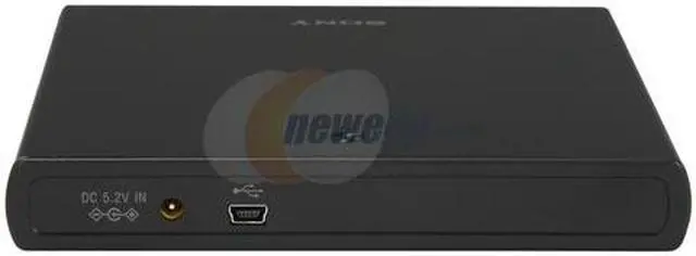 Alt view image 4 of 5 - SONY USB 2.0 Slim Portable DVD Rewritable Drive Model DRX-S70U-W