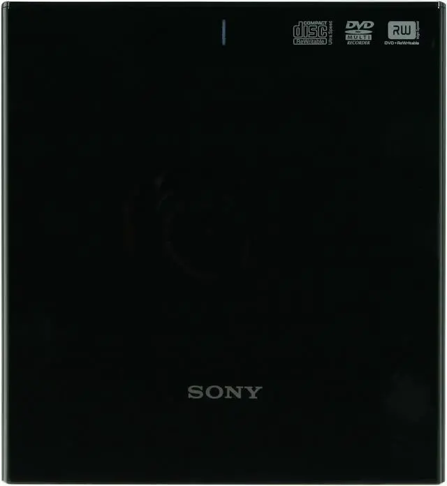 Alt view image 2 of 5 - Sony Optiarc USB 2.0 CD/DVD Burner(external) Model DRX-S77U/B