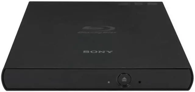 Alt view image 2 of 6 - Sony Optiarc USB 2.0 6X Slim External BD RW Drive Model BDX-S600U