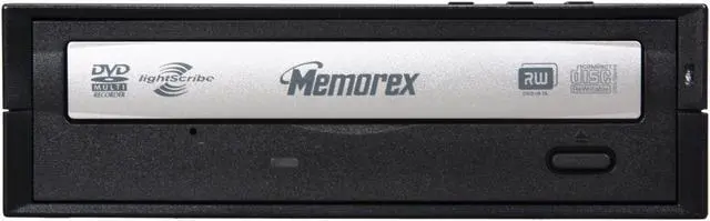 Alt view image 2 of 6 - Memorex External DVDRW Burner 20X DVD+R 8X DVD+RW 20X DVD-R 6X DVD-RW 16X DVD-ROM 48X CD-R 24X CD-RW 48X CD-ROM USB Model 32023223 LightScribe Support