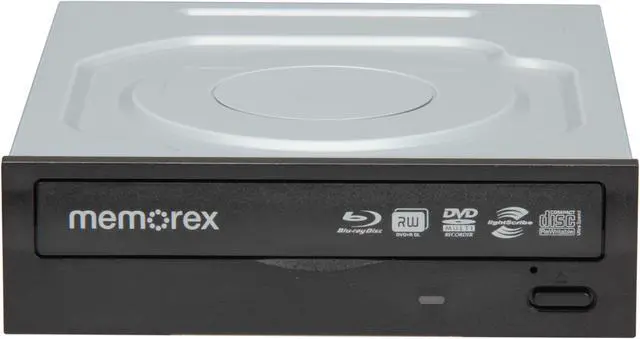 Alt view image 2 of 4 - Memorex Black 12X BD-R SATA Internal  Blu-ray Burner 98681 LightScribe Support