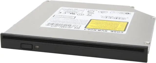 Main image of Pioneer Black 8X DVD+R 8X DVD+RW 4X DVD+R DL 8X DVD-R 6X DVD-RW 5X DVD-RAM 8X DVD-ROM 24X CD-R 24X CD-RW 24X CD-ROM 2MB Cache IDE Slim DVD Burner - OEM