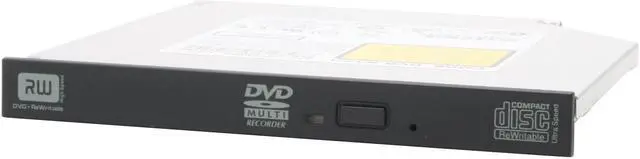 Main image of Pioneer Internal Slim 8X DVD Burner with 5X DVD-RAM 8X DVD+R 8X DVD+RW 4X DVD+R DL 8X DVD-R 6X DVD-RW 8X DVD-ROM 24X CD-R 24X CD-RW 24X CD-ROM Black IDE Model DVR-K17 - OEM