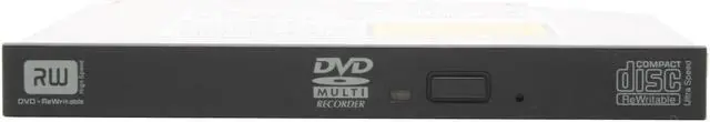 Alt view image 2 of 3 - Pioneer Internal Slim 8X DVD Burner with 5X DVD-RAM 8X DVD+R 8X DVD+RW 4X DVD+R DL 8X DVD-R 6X DVD-RW 8X DVD-ROM 24X CD-R 24X CD-RW 24X CD-ROM Black IDE Model DVR-K17 - OEM
