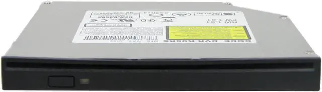 Alt view image 2 of 3 - Pioneer Slim 8X DVD±R DVD Burner with Slot Load 8X DVD+R 8X DVD+RW 4X DVD+R DL 8X DVD-R 6X DVD-RW 8X DVD-ROM 24X CD-R 24X CD-RW 24X CD-ROM Black IDE Model DVR-K06RS - OEM