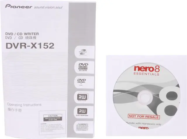 Alt view image 6 of 7 - Pioneer USB 2.0 External 20X DVD-R Drive with LightScribe Model DVR-X152 LightScribe Support