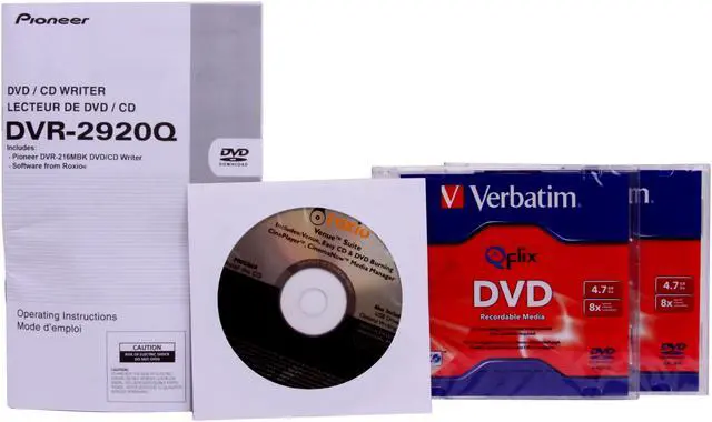Alt view image 5 of 6 - Pioneer Black Qflix 20X DVD+R 8X DVD+RW 12X DVD+R DL 20X DVD-R 6X DVD-RW 12X DVD-RAM 16X DVD-ROM 40X CD-R 32X CD-RW 40X CD-ROM 2MB Cache SATA 20X DVD±R Burner