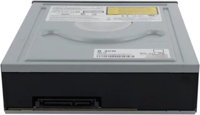Alt view image 4 of 10 - Pioneer CD/DVD Burner 22X DVD+R 8X DVD+RW 12X DVD+R DL 22X DVD-R 6X DVD-RW 40X CD-R 32X CD-RW Black SATA Model DVR-218LBK LabelFlash Support - OEM