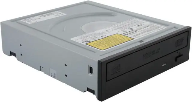 Alt view image 7 of 10 - Pioneer CD/DVD Burner 22X DVD+R 8X DVD+RW 12X DVD+R DL 22X DVD-R 6X DVD-RW 40X CD-R 32X CD-RW Black SATA Model DVR-218LBK LabelFlash Support - OEM