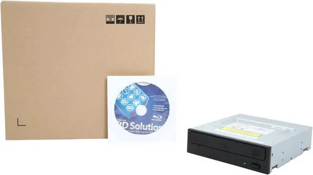 Alt view image 5 of 5 - Pioneer Black 12X BD-R 2X BD-RE 16X DVD+R 5X DVD-RAM 8X BD-ROM 4MB Cache SATA Blu-ray Disc/DVD/CD Writer BDR-205BKS - OEM