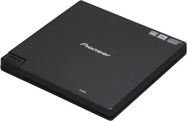 Pioneer USB 2.0 Slim Portable DVD/CD Writer Model DVR-XD09