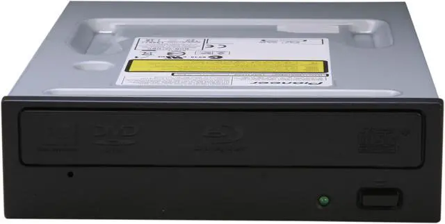 Alt view image 2 of 5 - Pioneer Black 12X BD-R 2X BD-RE 16X DVD+R 10X BD-ROM 4MB Cache SATA Internal BD/DVD/CD Writer BDR-207DBKS