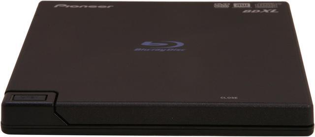 Alt view image 2 of 6 - Pioneer USB 2.0 External Slim Portable Blu-ray Disc Writer with BDXL Support Model BDR-XD04
