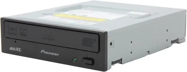 Main image of Pioneer Black 12X BD-R 2X BD-RE 16X DVD+R 5X DVD-RAM 10X BD-ROM 4MB Cache SATA Blu-ray Burner With BDXL Support BDR-2207