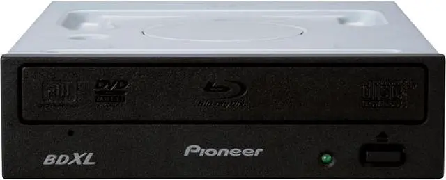 Main image of Pioneer Black 16X BD-R 2X BD-RE 16X DVD+R 5X DVD-RAM 12X BD-ROM 4MB Cache Serial ATA Revision 3.0 Blu-ray Burner BDR-2212