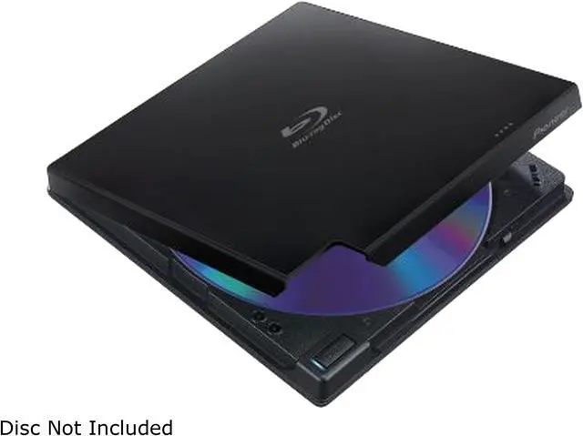 Alt view image 2 of 7 - Pioneer USB 3.0 Slim Portable BD/DVD/CD Burner Model BDR-XD07B