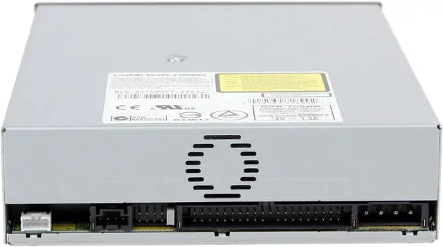 Alt view image 2 of 3 - Pioneer DVD Burner 16X DVD+R 4X DVD+RW 4X DVD+R DL 16X DVD-R 4X DVD-RW 16X DVD-ROM 32X CD-R 24X CD-RW 40X CD-ROM Black IDE Model DVR-108 - OEM