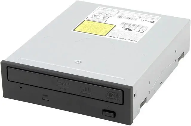Main image of Pioneer DVD Burner 16X DVD+R 8X DVD+RW 6X DVD+R DL 16X DVD-R 6X DVD-RW DVD-RAM: Max 2x CLV DVD-ROM: Max 16x CAV DVD-ROM 40X CD-R 24X CD-RW 40X CD-ROM Black IDE Model DVR-109 BK - OEM