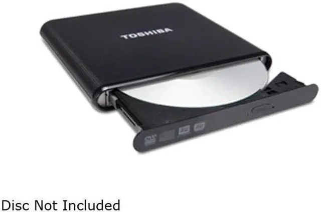 TOSHIBA USB 2.0 DVD±RW SuperMulti Portable Drive Model PA3834U
