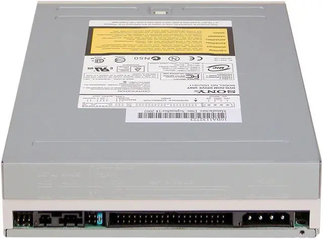 Alt view image 3 of 3 - SONY Beige 16X DVD-ROM 40X CD-ROM IDE DVD-ROM Drive Model DDU1621 1611 1612 - OEM