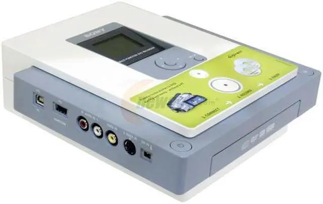 Alt view image 2 of 6 - SONY i.LINK/USB 2.0 1 x Audio in 1 x Composite Video Input 1 x S-Video Input DVDirect DVD Recorder transfer home video to DVD- No PC needed Model VRDVC30