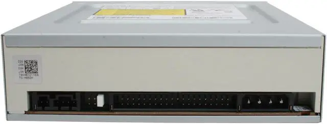 Alt view image 3 of 6 - SONY 20X DVD±R DVD Burner with 12X DVD-RAM 20X DVD+R 12X DVD+RW 12X DVD+R DL 20X DVD-R 6X DVD-RW 16X DVD-ROM 48X CD-R 32X CD-RW 48X CD-ROM White P-ATA Model DRU840A