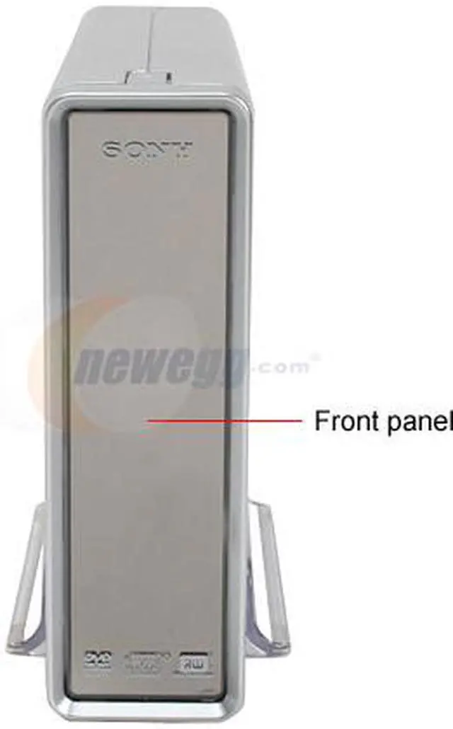 Alt view image 2 of 7 - SONY USB 2.0 External Multi-Format DVD Burner Model DRX840U