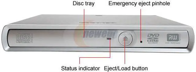 Alt view image 2 of 7 - SONY USB 2.0 External Slim 8X DVD±R DVD Drive Model DRXS70U