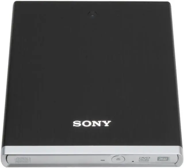Alt view image 3 of 7 - SONY USB 2.0 External Slim 8X DVD±R DVD Drive Model DRXS70U