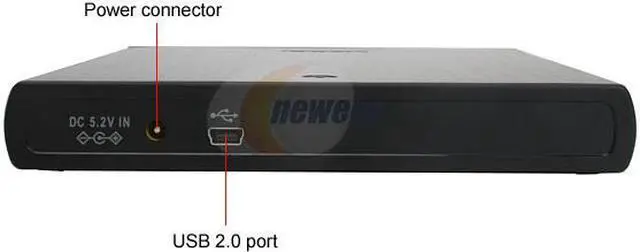 Alt view image 4 of 7 - SONY USB 2.0 External Slim 8X DVD±R DVD Drive Model DRXS70U