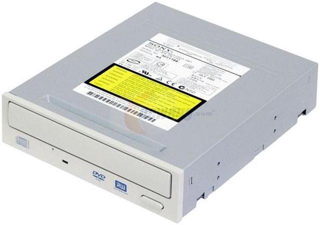 Main image of SONY DVD Burner 4X DVD+R 4X DVD+RW 4X DVD-R 2X DVD-RW 8X DVD-ROM 24X CD-R 16X CD-RW 32X CD-ROM Beige IDE Model DWU14A - OEM