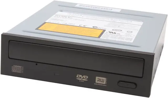 Main image of SONY Black 16X DVD+R 8X DVD+RW 8X DVD+R DL 16X DVD-R 6X DVD-RW 16X DVD-ROM 48X CD-R 24X CD-RW 48X CD-ROM 2M Cache IDE DVD Burner - OEM