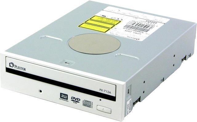 Main image of PLEXTOR DVD Burner 12X DVD+R 4X DVD+RW 8X DVD-R 4X DVD-RW 16X DVD-ROM 48X CD-R 24X CD-RW 48X CD-ROM Beige IDE Model PX-712A