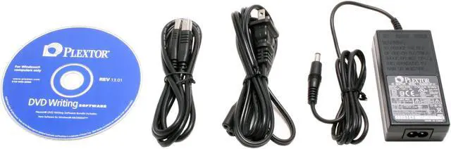 Alt view image 4 of 5 - PLEXTOR Black 16X DVD+R 8X DVD+RW 8X DVD+R DL 16X DVD-R 6X DVD-RW 16X DVD-ROM 48X CD-R 32X CD-RW 48X CD-ROM 2M Cache IEEE 1394 / USB 2.0 External DVD Burner Model PX-740UF/SW-BK