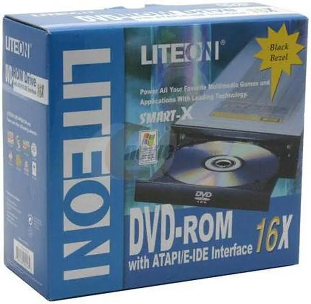 Alt view image 4 of 4 - LITE-ON Black 16X DVD-ROM 48X CD-ROM ATAPI/E-IDE DVD-ROM Drive Model SOHD-16P9SBLK