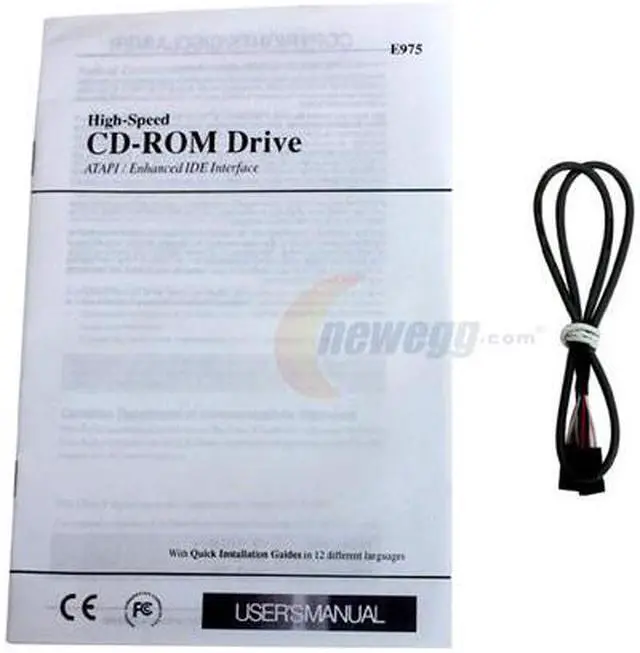 Alt view image 3 of 4 - ASUS Beige 52X CD-ROM IDE CD-ROM Drive Model CD-S520/A4/AS QT/52X