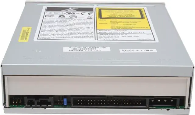 Alt view image 3 of 3 - ASUS Beige 52X CD-ROM E-IDE/ATAPI CD-ROM Drive Model CD-S520B - OEM