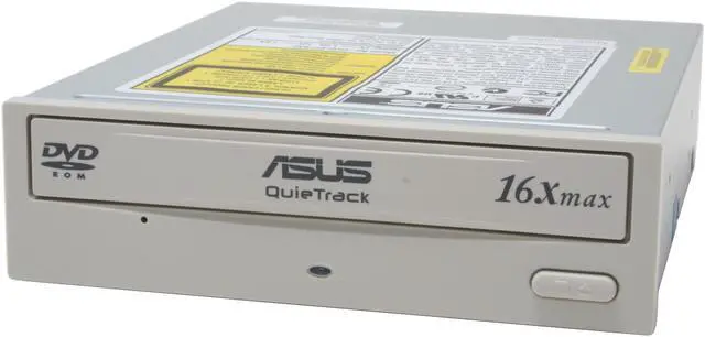 Main image of ASUS Beige 16X DVD-ROM 48X CD-ROM ATAPI/E-IDE DVD-ROM Drive with DVD-RAM Read support Model DVD-E616A2 BG
