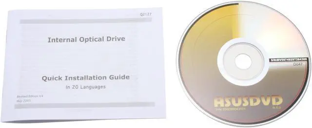 Alt view image 3 of 4 - ASUS Beige 16X DVD-ROM 48X CD-ROM ATAPI/E-IDE DVD-ROM Drive with DVD-RAM Read support Model DVD-E616A2 BG